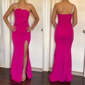 RICARICA Hot Pink Long Dress size S